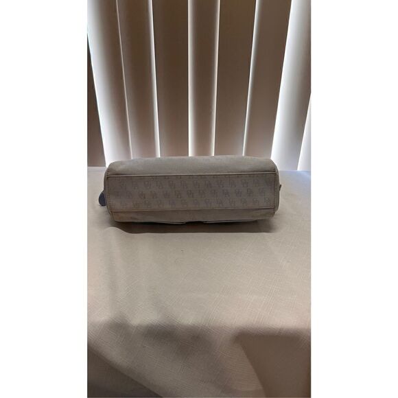 Dooney & Bourke Womens Leather Double Front Pockets Light Blue Shoulder Handbag - Picture 6 of 12